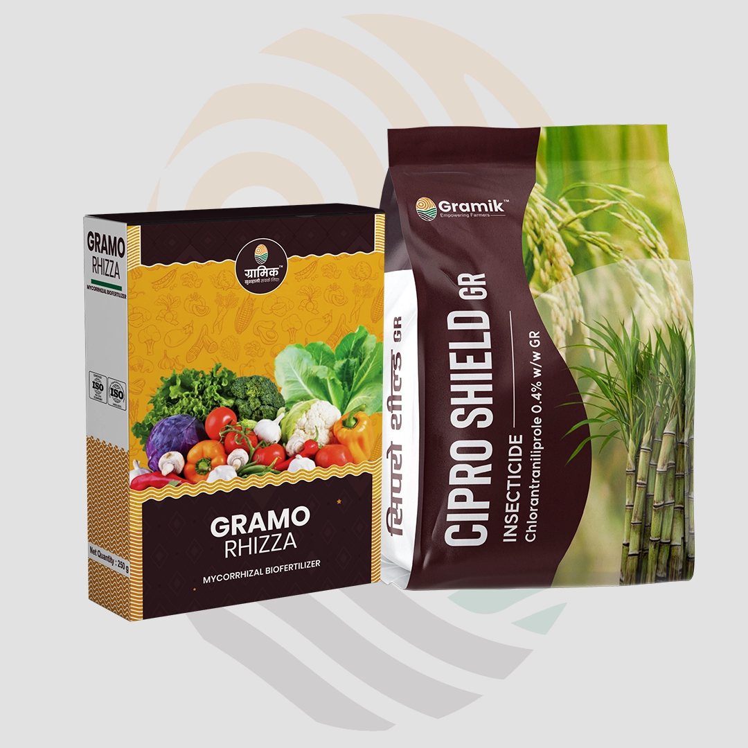 Cipro Shield GR Insecticide  + Gramo Rhizza Mycorhizal Biofertilizer Combo
