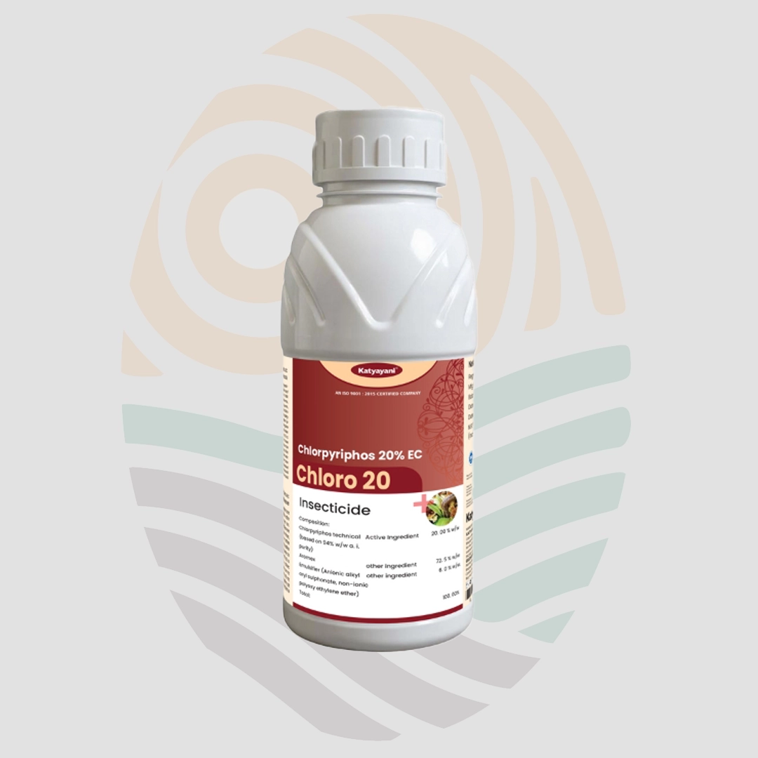 Katyayani Chloro 20 | Chloropyriphos 20 % EC | Chemical Insecticide