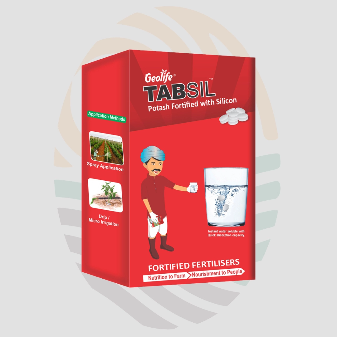 Geolife Tabsil (FA) High% Ortho Silicic Acid Effervescent Tablets | Silicon Tablets Fertilizers