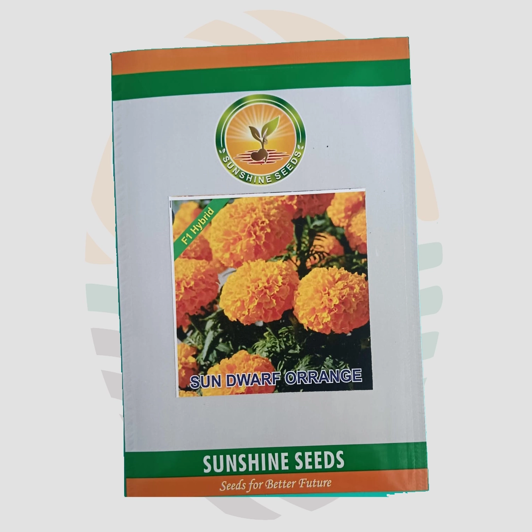 SUN Dwarf Orange Marigold seeds