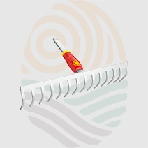 Wolf Garten Soil Rake (DR-M-30)