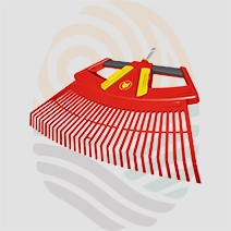 Wolf Garten Multi-Change (4 in 1) Leaf Rake