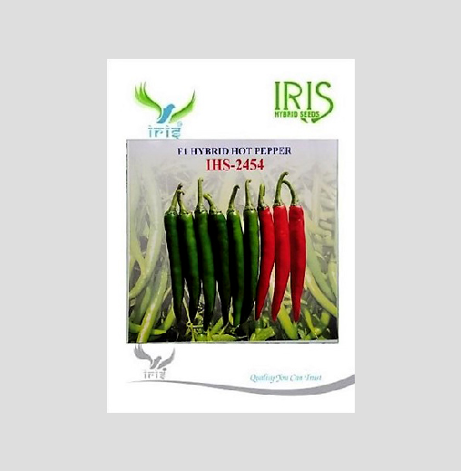 IHS-2454  F1 Hybrid Hot Pepper (Chilli) Seeds