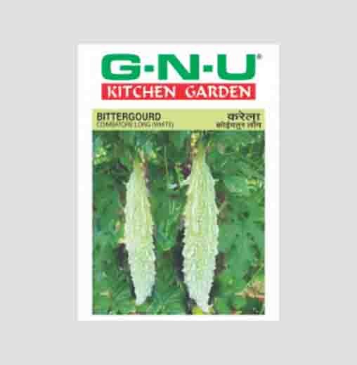 Coimbatore Long (White) Bittergourd Seeds