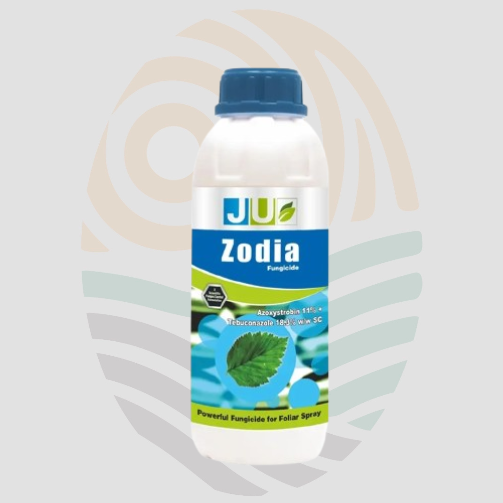 Ju Zodia Azoxystrobin 11% + Tebuconazole 18.3% SC, Dual Mode Of Action Fungicide